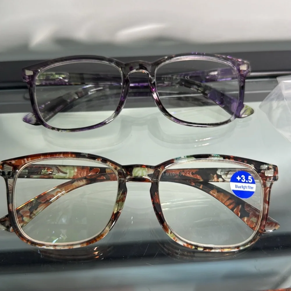 Lot of Three 3.50 CE lightly Tinted Reader Eyeglasses